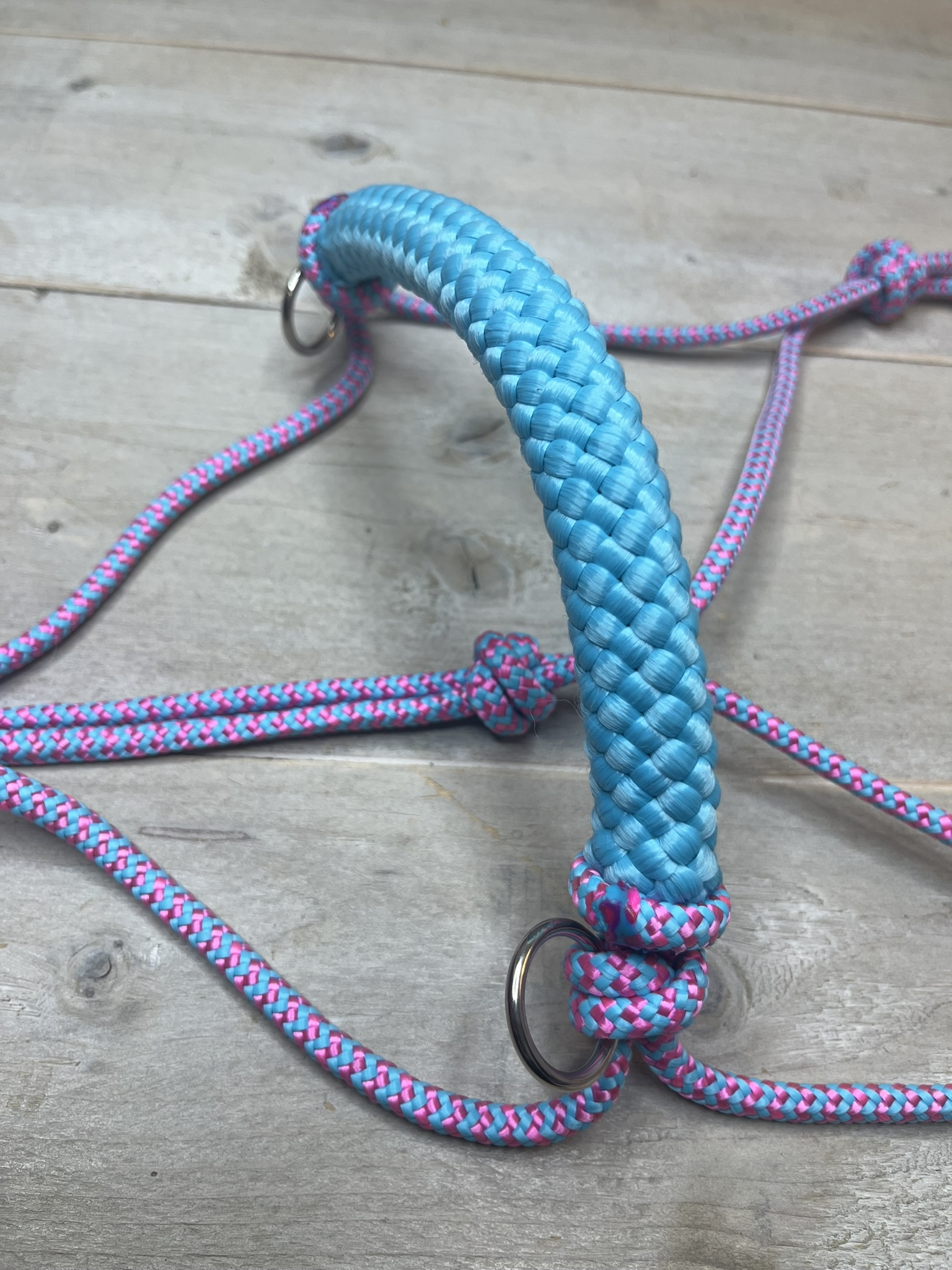 Turquoise Touwhalster - Afbeelding 3