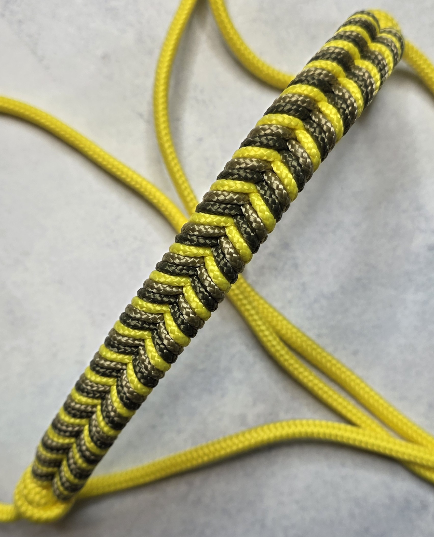 Touwhalster visgraat neusstuk - Yellow