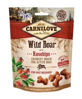 Carnilove Crunchy Snack Everzwijn/Rozenbottel 200gr