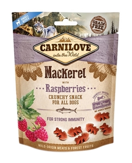 Carnilove Crunchy Snack Makreel/Framboos 200gr