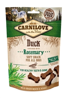 Carnilove Soft Snack Eend/Rozemarijn 200 gr