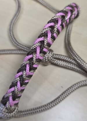 Touwhalster gevlochten neusstuk - Rose Heart